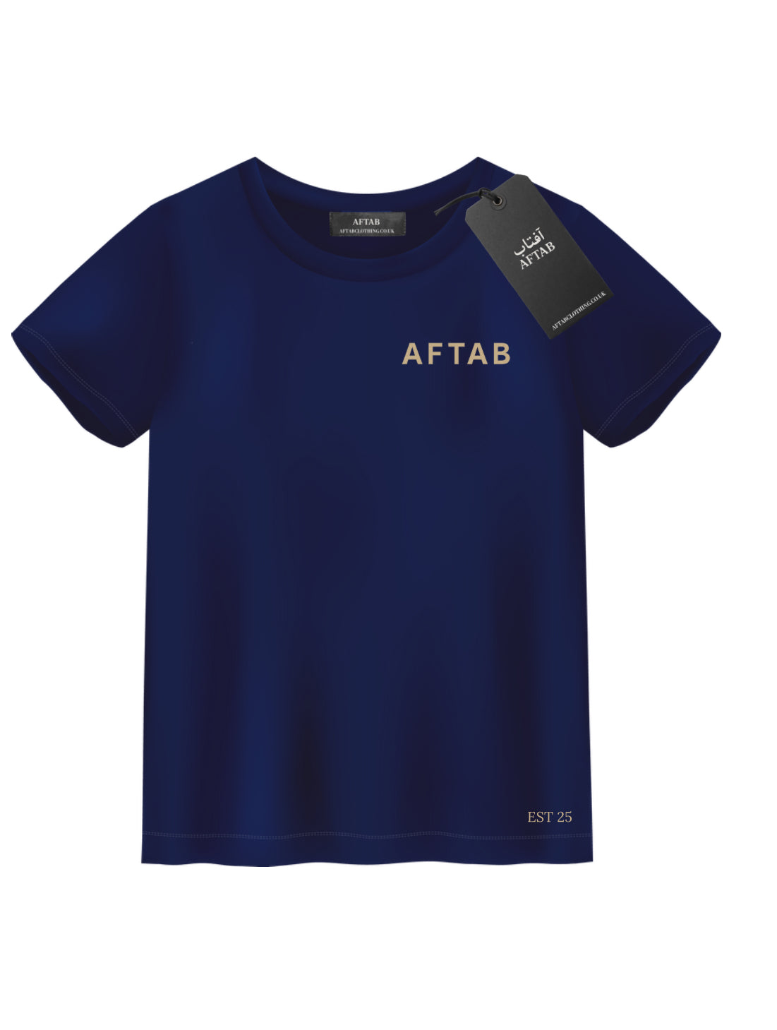 Aftab Puff T-shirt Navy ( PRE ORDER NOW)